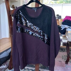 1 State Sequin Sweater